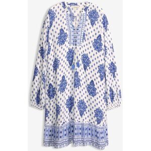 bonprix Tunika-Kleid aus strukturierter Viskoseweiß 36Damen bonprix Tunika-Kleid aus strukturierter Viskoseweiß 36Damen