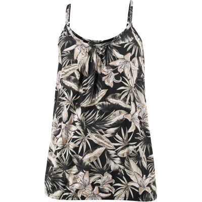 bonprix Spaghettiträger-Top aus softem Viskose-Mixschwarz 36Damen bonprix Spaghettiträger-Top aus softem Viskose-Mixschwarz 36Damen