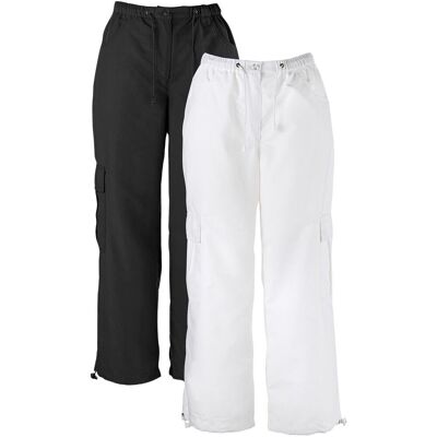 bonprix 7/8-Hose mit Rundumbequembund (2-er Pack)schwarz 44Damen bonprix 7/8-Hose mit Rundumbequembund (2-er Pack)schwarz 44Damen