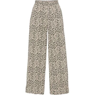bonprix Bedruckte Palazzo-Hosebeige 50Damen bonprix Bedruckte Palazzo-Hosebeige 50Damen