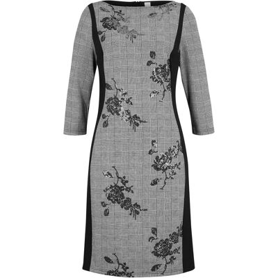 bonprix Etuikleid mit Paillettenstickereischwarz 40Damen bonprix Etuikleid mit Paillettenstickereischwarz 40Damen