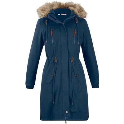 bonprix Winterparka mit Fellimitat-Kapuzeblau 40Damen bonprix Winterparka mit Fellimitat-Kapuzeblau 40Damen