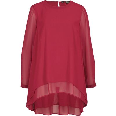 bonprix Vokuhila Long-Tunikarot 36Damen bonprix Vokuhila Long-Tunikarot 36Damen
