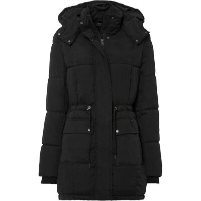 bonprix Winterjacke mit verstellbarem Taillenbündchenschwarz 34Damen bonprix Winterjacke mit verstellbarem Taillenbündchenschwarz 34Damen