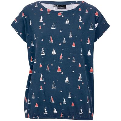 bonprix Lässiges Shirt, kurzarmblau 52Damen bonprix Lässiges Shirt, kurzarmblau 52Damen