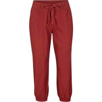 bonprix 3/4 Hose aus Baumwoll-Leinen-Mixrot 56Damen bonprix 3/4 Hose aus Baumwoll-Leinen-Mixrot 56Damen