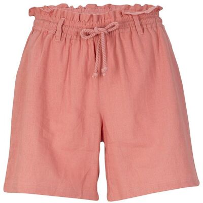 bonprix Leinen-Paperbag-Shortsrosa 44Damen bonprix Leinen-Paperbag-Shortsrosa 44Damen