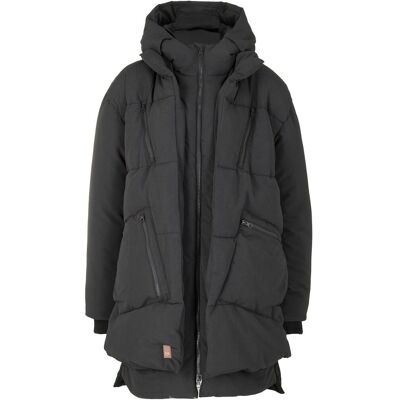 bonprix Oversize Winterjacke mit Kapuzeschwarz 40Damen bonprix Oversize Winterjacke mit Kapuzeschwarz 40Damen