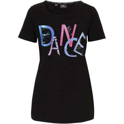 bonprix T-Shirt mit Retro-Printschwarz 40Damen bonprix T-Shirt mit Retro-Printschwarz 40Damen