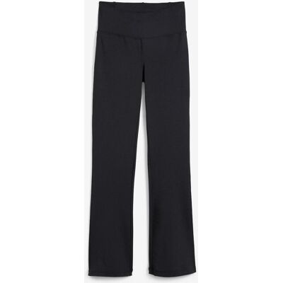bonprix Sport-Hose mit Tasche, ausgestelltschwarz 36Damen bonprix Sport-Hose mit Tasche, ausgestelltschwarz 36Damen