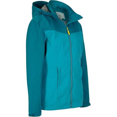 bonprix wasserdichte Funktions-Jacke mit Kapuzepetrol 42Damen bonprix wasserdichte Funktions-Jacke mit Kapuzepetrol 42Damen