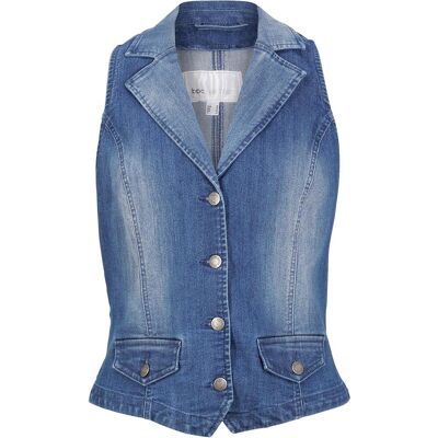 bonprix Stretch-Jeanswesteblau 54Damen bonprix Stretch-Jeanswesteblau 54Damen