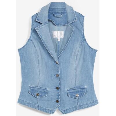 bonprix Stretch-Jeanswesteblau 52Damen bonprix Stretch-Jeanswesteblau 52Damen
