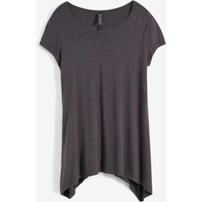 bonprix Shirt in asymmetrischer Längegrau 36Damen bonprix Shirt in asymmetrischer Längegrau 36Damen
