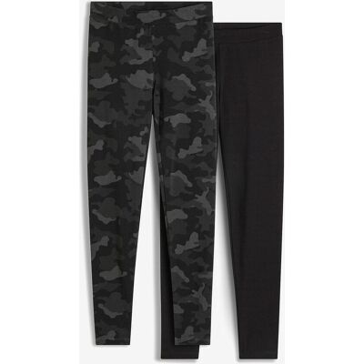 bonprix Leggings (2er-Pack)schwarz 36Damen bonprix Leggings (2er-Pack)schwarz 36Damen