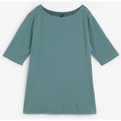 bonprix U-Boot-Ausschnitt-Shirtgrün 44Damen bonprix U-Boot-Ausschnitt-Shirtgrün 44Damen