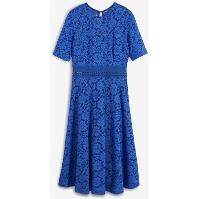 bonprix Spitzenkleid mit Häkeleinsatzblau 32Damen bonprix Spitzenkleid mit Häkeleinsatzblau 32Damen