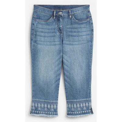 bonprix Capri-Jeansblau 46Damen bonprix Capri-Jeansblau 46Damen