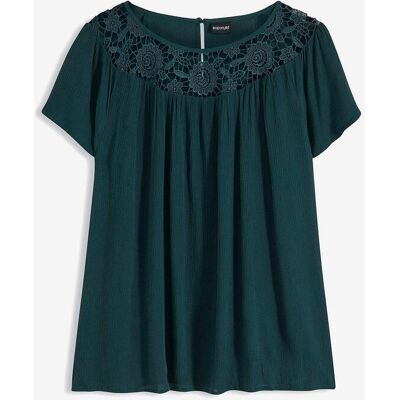 bonprix Bluse aus reiner Viskosegrün 40Damen bonprix Bluse aus reiner Viskosegrün 40Damen