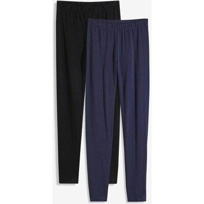 bonprix Knöchelfreie Leggings (2er-Pack)blau 44Damen bonprix Knöchelfreie Leggings (2er-Pack)blau 44Damen