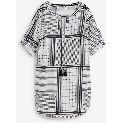 bonprix Long- Tunika aus reiner Baumwolle 48Damen bonprix Long- Tunika aus reiner Baumwolle 48Damen