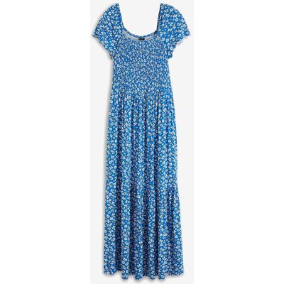 bonprix Maxikleid aus Viskose-Mixblau 48Damen bonprix Maxikleid aus Viskose-Mixblau 48Damen