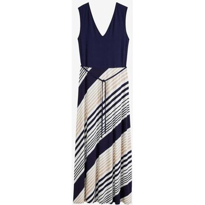 bonprix Maxikleid aus softem Viskose-Mixblau 40Damen bonprix Maxikleid aus softem Viskose-Mixblau 40Damen