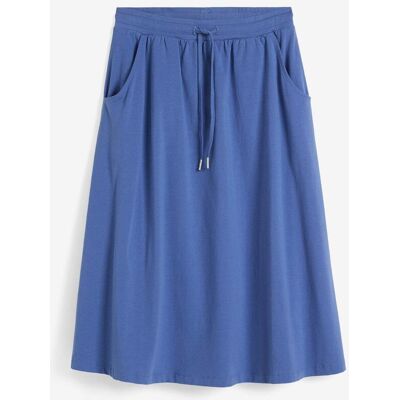 bonprix Jersey-Rock aus Baumwoll-Mixblau 56Damen bonprix Jersey-Rock aus Baumwoll-Mixblau 56Damen