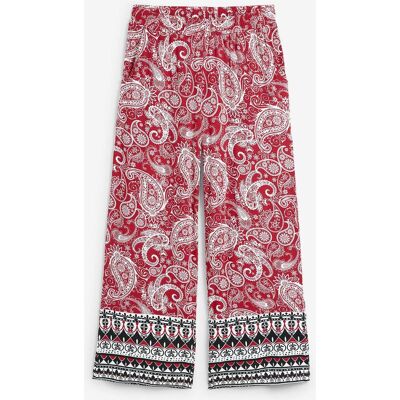 bonprix Palazzo-Hose aus softem Viskose-Mixrot 48Damen bonprix Palazzo-Hose aus softem Viskose-Mixrot 48Damen