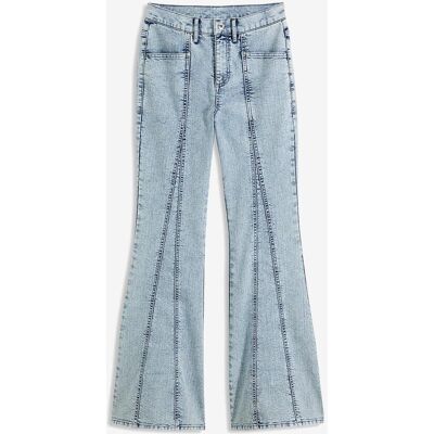 bonprix Flared-Jeans High Waistblau 40Damen bonprix Flared-Jeans High Waistblau 40Damen
