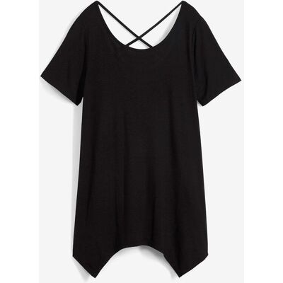 bonprix Zipfel Longshirt, kurzarmschwarz 44Damen bonprix Zipfel Longshirt, kurzarmschwarz 44Damen