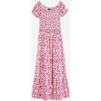 bonprix Maxikleid aus Viskose-Mixpink 48Damen bonprix Maxikleid aus Viskose-Mixpink 48Damen