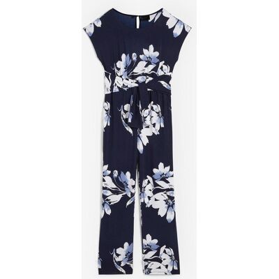 bonprix Jumpsuit mit Bindebandblau 44Damen bonprix Jumpsuit mit Bindebandblau 44Damen