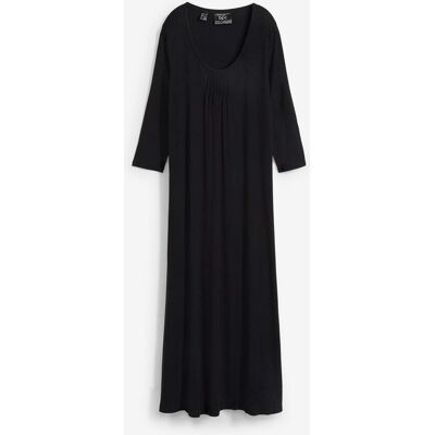 bonprix Maxikleid aus Viskoseschwarz 48Damen bonprix Maxikleid aus Viskoseschwarz 48Damen