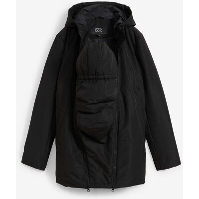 bonprix Leicht wattierte 3-in-1 Umstandsfunktionsjacke mit Trageeinsatzschwarz 38Damen bonprix Leicht wattierte 3-in-1 Umstandsfunktionsjacke mit Trageeinsatzschwarz 38Damen