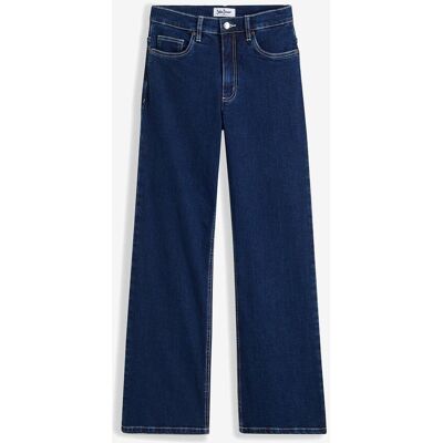 bonprix Wide Leg Jeans High Waist, Bio-Baumwolleblau 42Damen bonprix Wide Leg Jeans High Waist, Bio-Baumwolleblau 42Damen