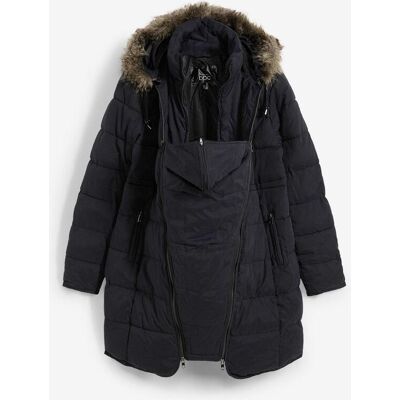 bonprix 3-in-1 warm wattierte Umstands- und Tragejackeschwarz 34Damen bonprix 3-in-1 warm wattierte Umstands- und Tragejackeschwarz 34Damen