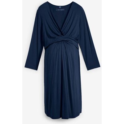 bonprix 2-in-1 Umstands- und Stillkleid aus Viskose-Stretchblau 52Damen bonprix 2-in-1 Umstands- und Stillkleid aus Viskose-Stretchblau 52Damen