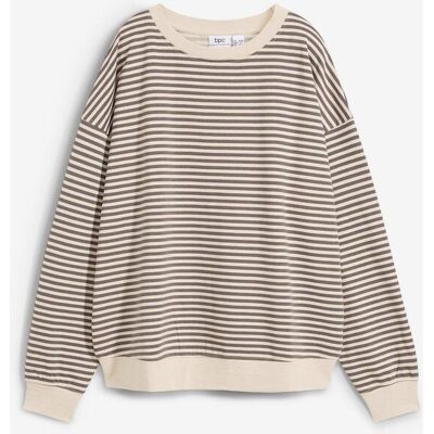 bonprix Loose-fit Sweatshirtgrau 52Damen bonprix Loose-fit Sweatshirtgrau 52Damen
