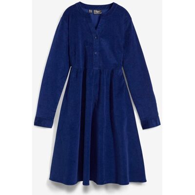bonprix Kleid aus Baumwollcordblau 42Damen bonprix Kleid aus Baumwollcordblau 42Damen
