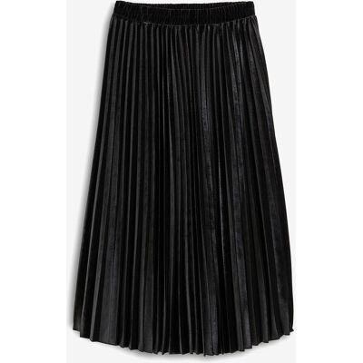 bonprix Plissée-Rock aus softem Samtschwarz 50Damen bonprix Plissée-Rock aus softem Samtschwarz 50Damen
