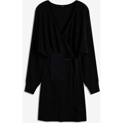 bonprix Strickkleid aus Viskose-Mixschwarz 36Damen bonprix Strickkleid aus Viskose-Mixschwarz 36Damen