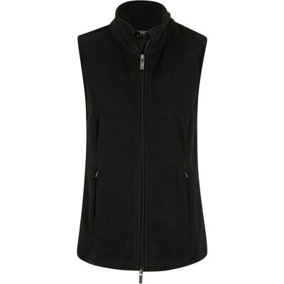 bonprix Fleece-Weste mit Taschenschwarz 40Damen bonprix Fleece-Weste mit Taschenschwarz 40Damen