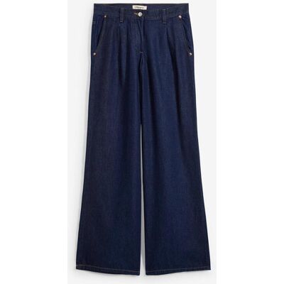bonprix Wide-Leg-Jeans, Mid Waistblau 40Damen bonprix Wide-Leg-Jeans, Mid Waistblau 40Damen