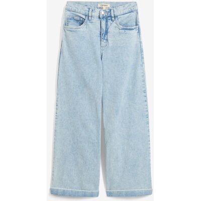 bonprix Wide Leg Jeans High Waist, croppedblau 42Damen bonprix Wide Leg Jeans High Waist, croppedblau 42Damen
