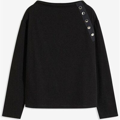 bonprix Sweatshirtschwarz 56Damen bonprix Sweatshirtschwarz 56Damen