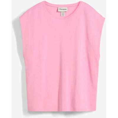bonprix Shirt aus reiner Bio-Baumwollerosa 44Damen bonprix Shirt aus reiner Bio-Baumwollerosa 44Damen