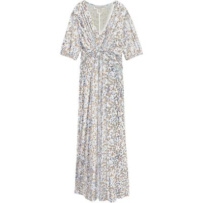 bonprix Maxi-Umstands- und Stillkleid aus Jerseyblau 32Damen bonprix Maxi-Umstands- und Stillkleid aus Jerseyblau 32Damen