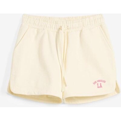 bonprix Sweat-Shorts aus reiner Bio-Baumwolleweiß 48Damen bonprix Sweat-Shorts aus reiner Bio-Baumwolleweiß 48Damen