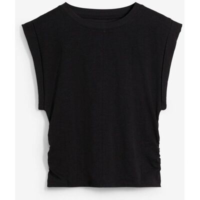 bonprix Shirt aus reiner Baumwolleschwarz 32Damen bonprix Shirt aus reiner Baumwolleschwarz 32Damen